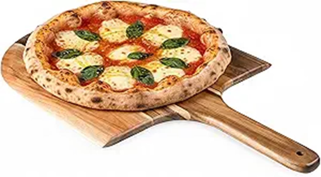 acacia wooden pizza peel