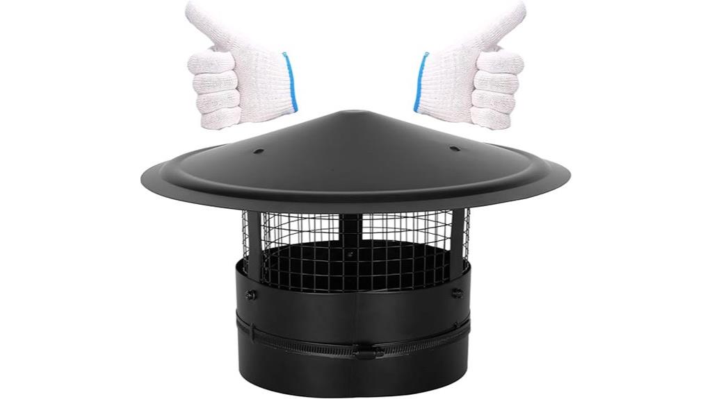 adjustable 8 inch steel cap