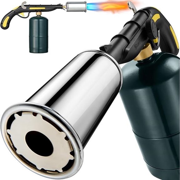 Cooking Torch Kitchen Blow Torch with Adjustable Flame