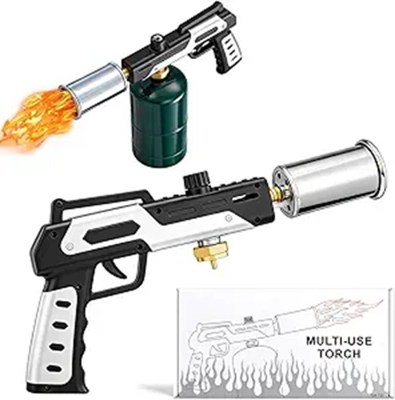 Saker Propane Torch Gun with Adjustable Flame Safety