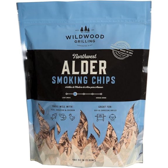 Wildwood Grilling Alder Wood Smoker Chips (180 Cu in)