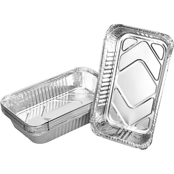 Aluminum Drip Pans for Charbroil Big Easy (10-Pack)