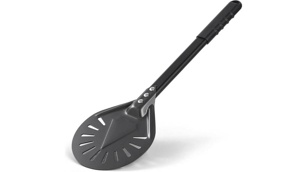 aluminum perforated pizza peel