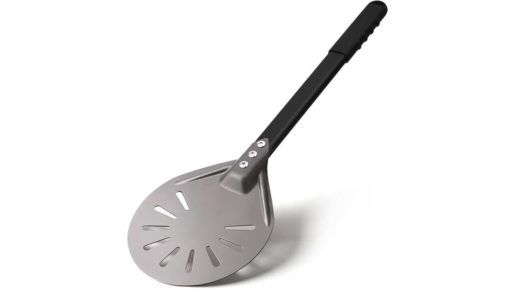 aluminum perforated pizza peel