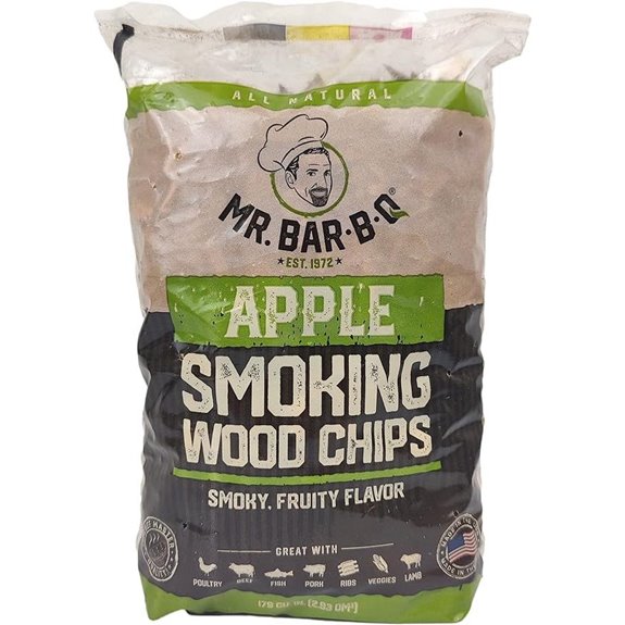 Apple Wood Smoker Chips for Grilling and BBQ