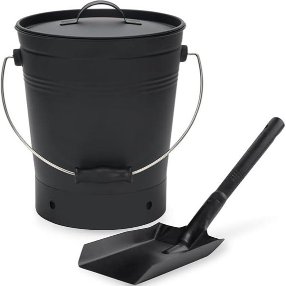 INNO STAGE Ash Bucket with Lid and Handle