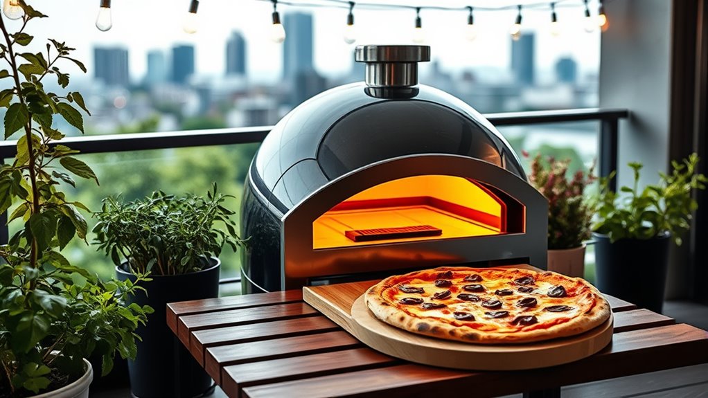 balcony pizza oven considerations