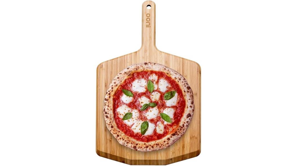 bamboo pizza peel tool