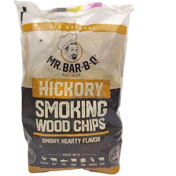 Mr. Bar-B-Q Hickory Smoking Chips (1.8 Lb Bag)
