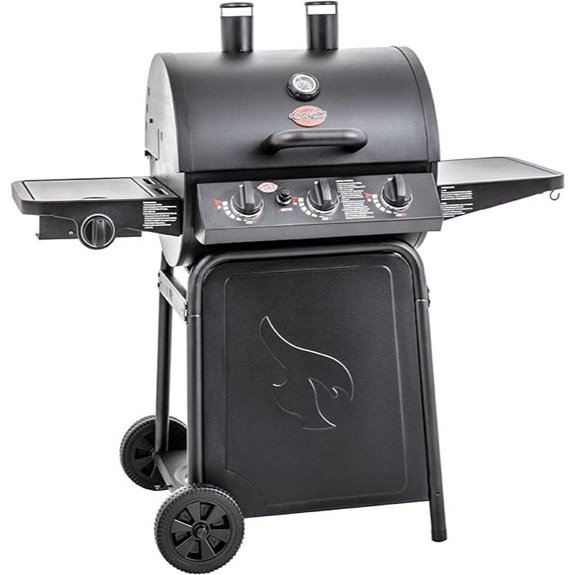 Char-Griller Grillin' Pro 3-Burner Gas Grill