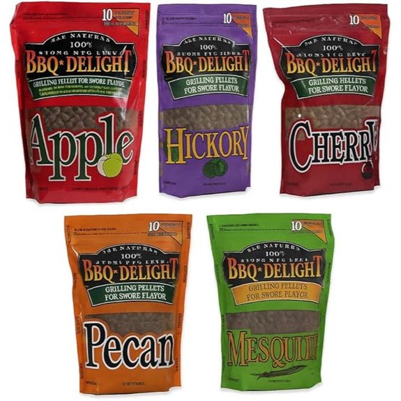 BBQr's Delight Wood Smoking Pellets (1 lb. Variety Pack)