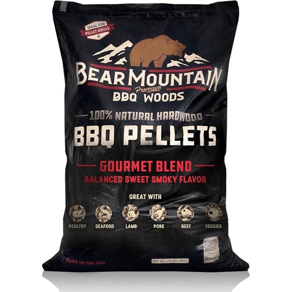 Bear Mountain Gourmet Hardwood Pellets 40 Lbs