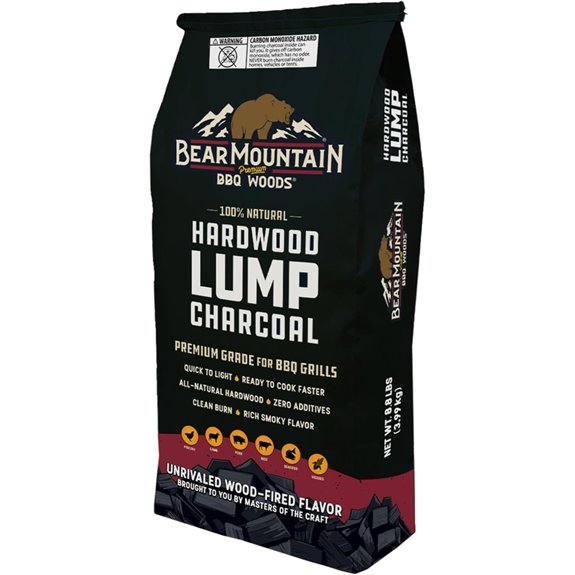 Bear Mountain Hardwood Lump Charcoal 8.8 lbs