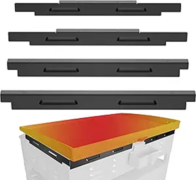 Magnetic Wind Guards for Blackstone 36 Griddle