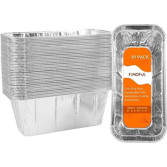 30-Pack Blackstone Griddle Drip Pan Liners