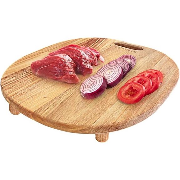 Griddle Cutting Board with Feet for Blackstone