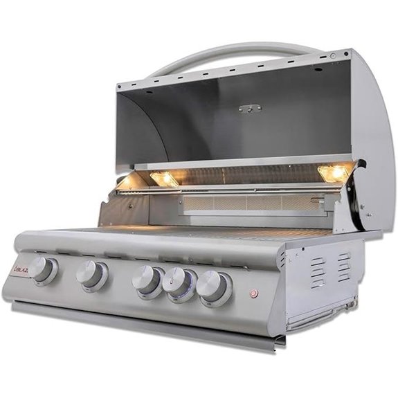 Blaze LTE+ 32-Inch 4-Burner Gas Grill with Rotisserie