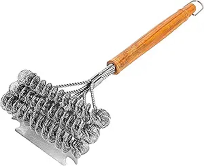 BBQ-AID Bristle-Free 18 Grill Cleaning Brush