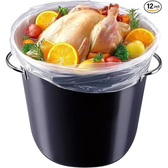 12 Pack Food Grade Turkey Brining Bags