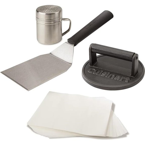Cuisinart Smash Burger Kit with Press & Accessories