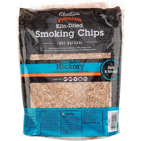 Camerons Natural Hickory BBQ Wood Chips (2 lb)