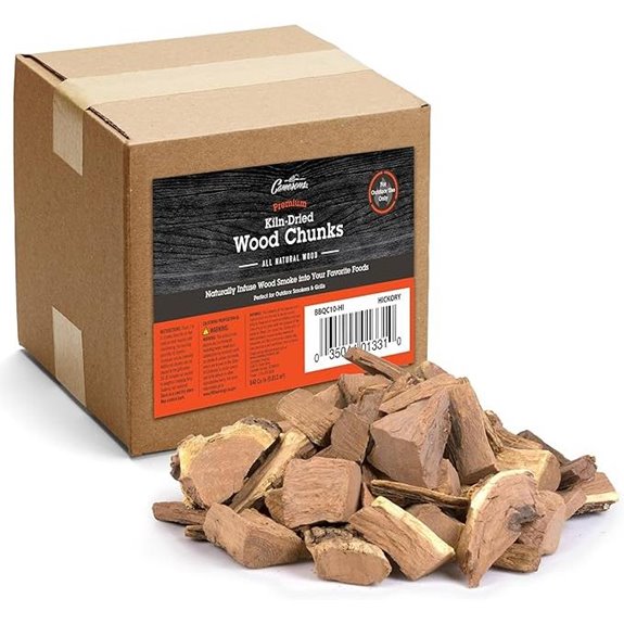 Camerons Hickory Wood Chunks for Smoking Meat
