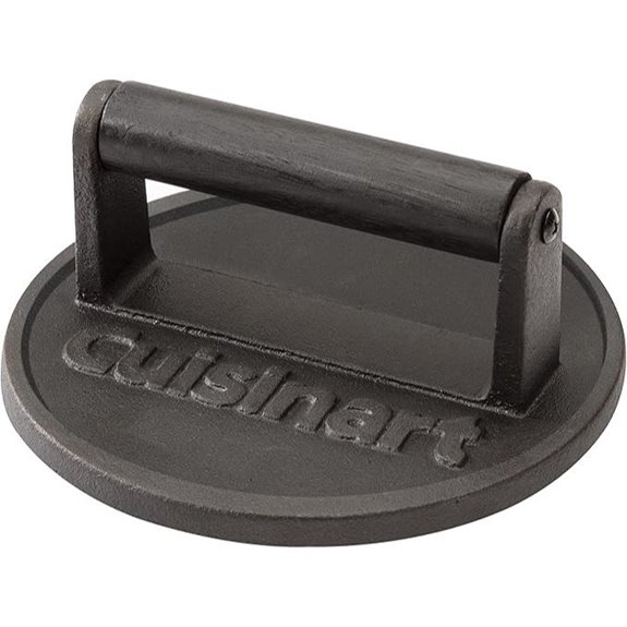 Cuisinart 6.5 Cast Iron Smash Burger Press