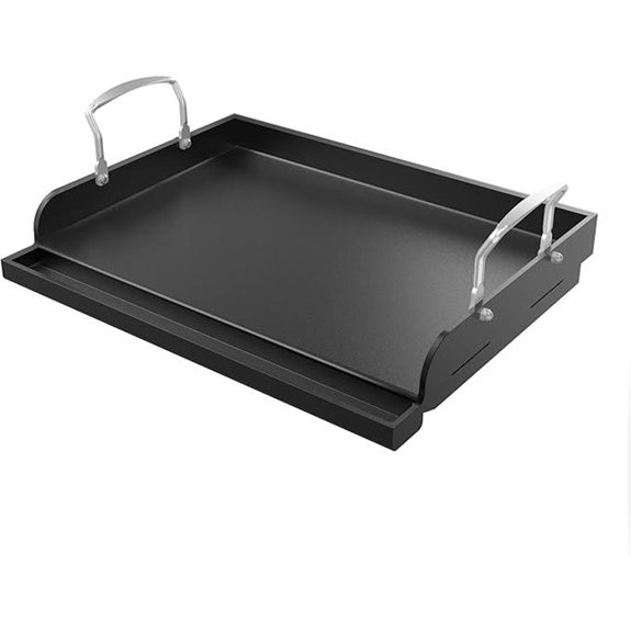 Gas Grill Flat Top Cast Iron Griddle Insert