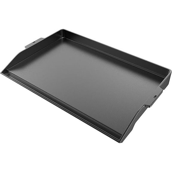 Utheer 23 Cast Iron Griddle for Gas & Stove