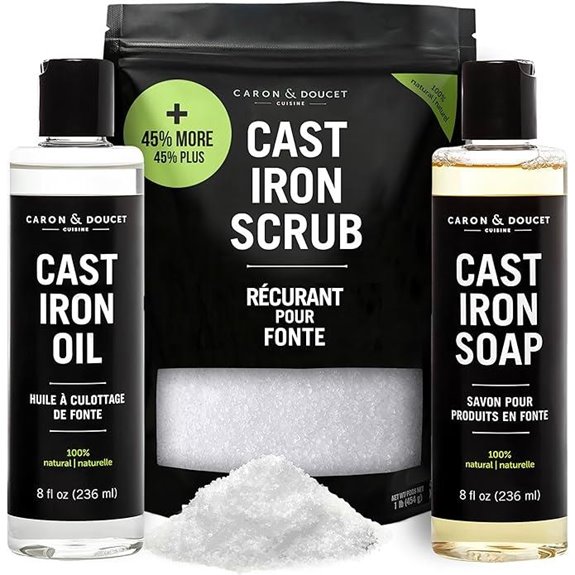 Caron & Doucet Cast Iron Care Kit