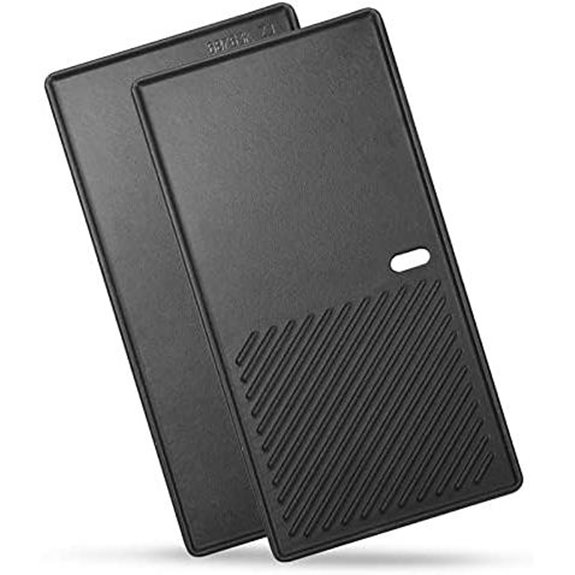 Hisencn Cast Iron Reversible Griddle for Charbroil