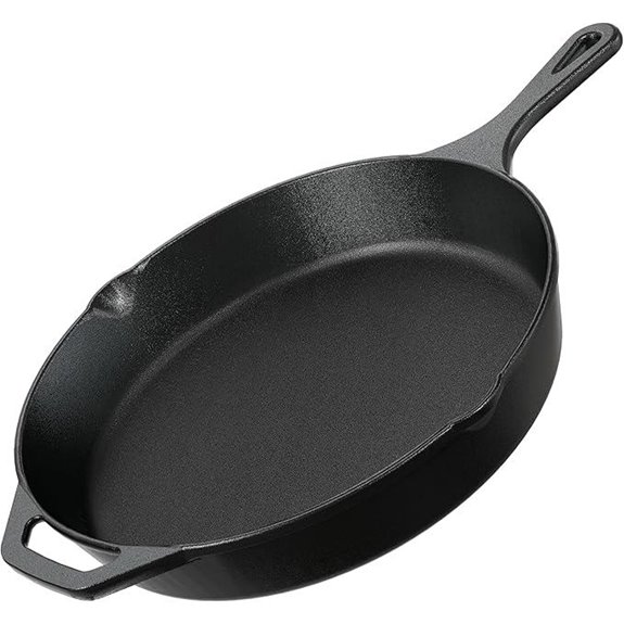 Utopia Kitchen 12-Inch Cast Iron Skillet