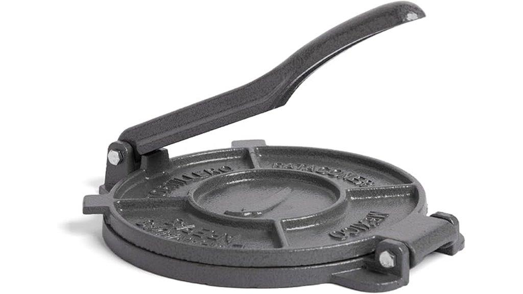 cast iron tortilla press