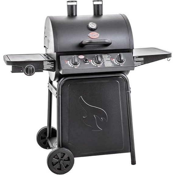 Char-Griller Grillin' Pro 3-Burner Gas Grill