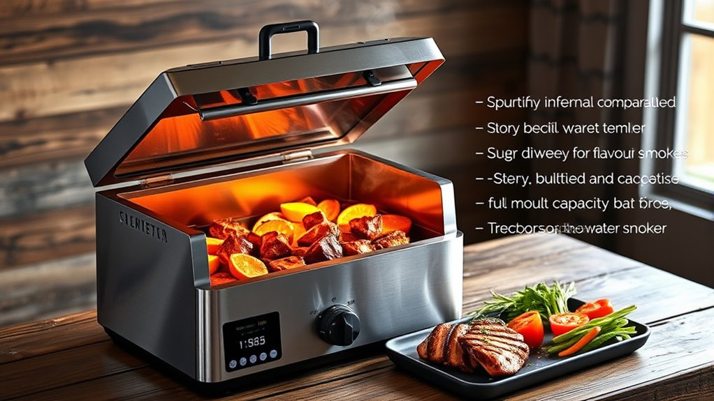 choosing durable easy to use water smoker