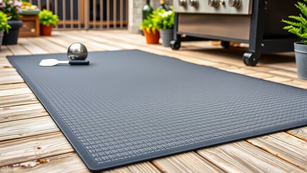 choosing durable weatherproof grill mats