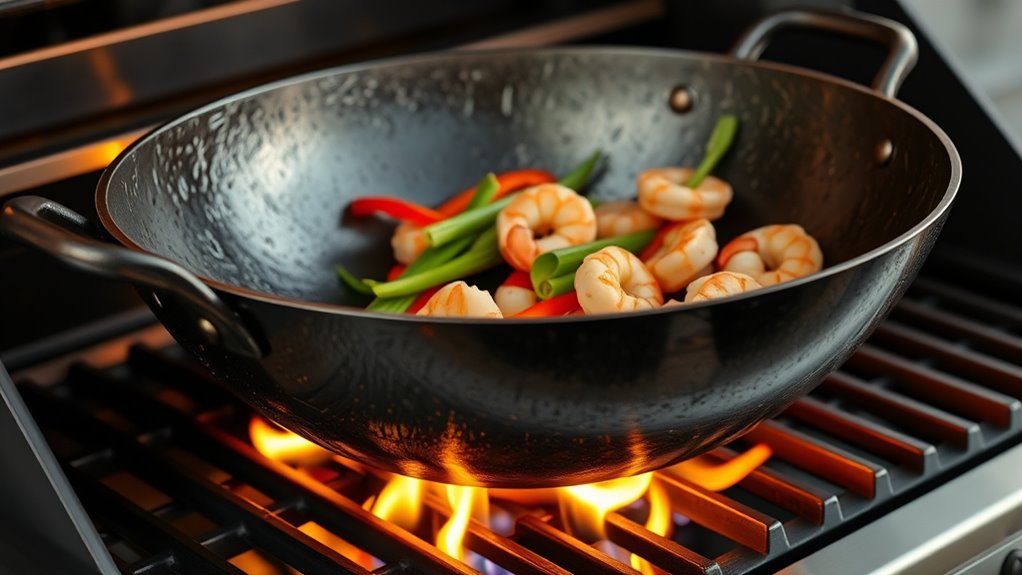 choosing durable well heating wok