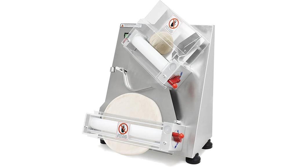 commercial pizza dough roller