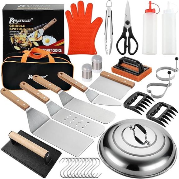 ROMANTICIST 30-Piece Griddle Accessories Kit