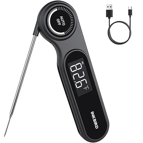 INKBIRD 0.5s Digital Meat Thermometer with LCD Screen