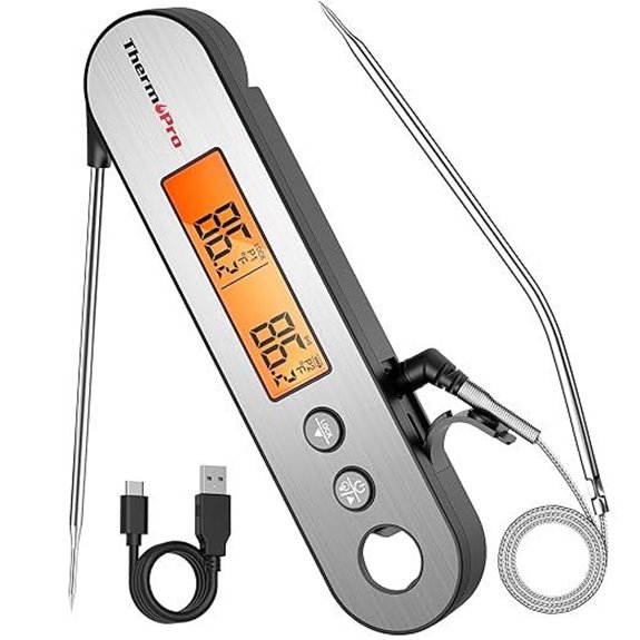 ThermoPro TP610 Digital Meat Thermometer with LCD