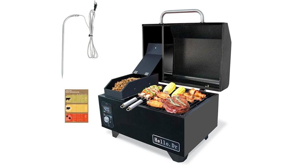 digital portable pellet grill