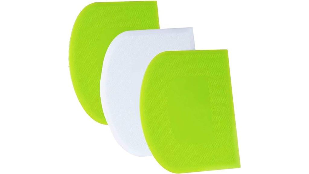 dough scraper 3 pack