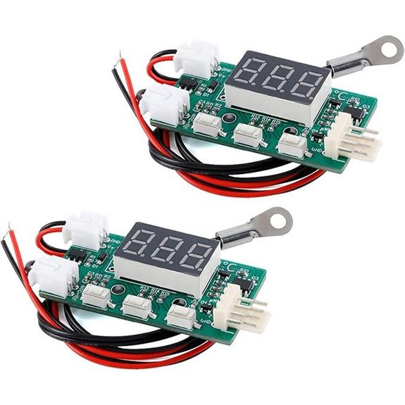 4-Wire Fan Temperature Speed Controller Module (2 Pack)