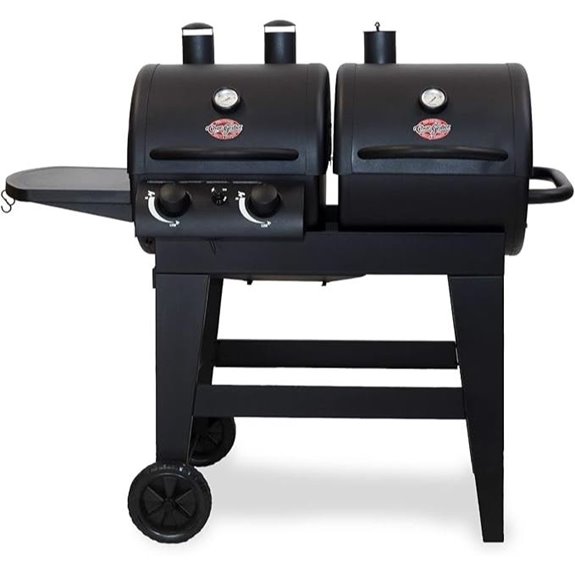 Char-Griller Dual-Function 2-Burner Grill and Smoker