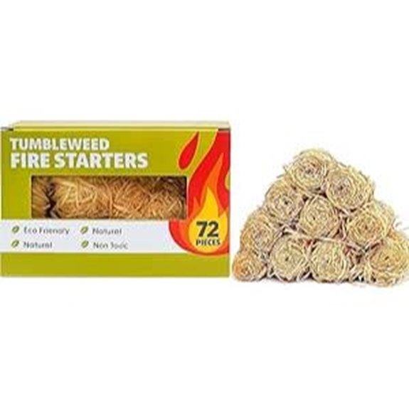 Tumbleweed Fire Starters – Eco-Friendly Waterproof 72-Pack
