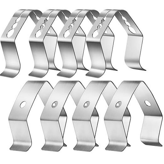 8 Pcs BBQ Thermometer Probe Clip Set