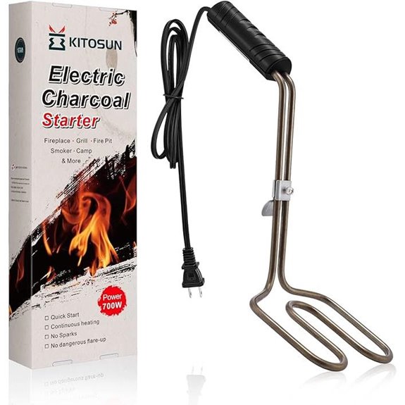 Kitosun Electric Charcoal Starter 700W No Flames