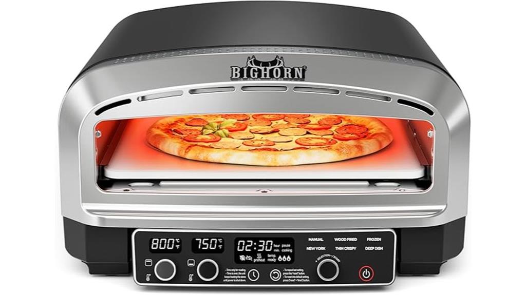 electric pizza oven 14 inch