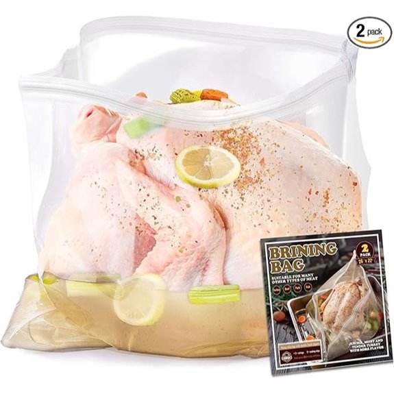Brining Bags 2-Pack Extra Large Thickened Material
